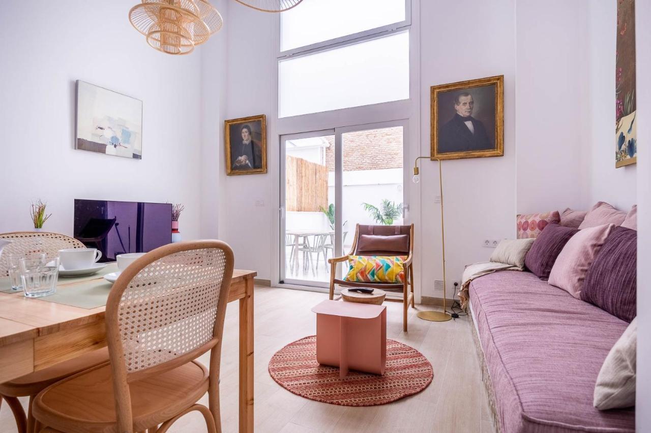 Pop Art Historia De Conde Negro Con Patio Privado Apartment Севиля Екстериор снимка
